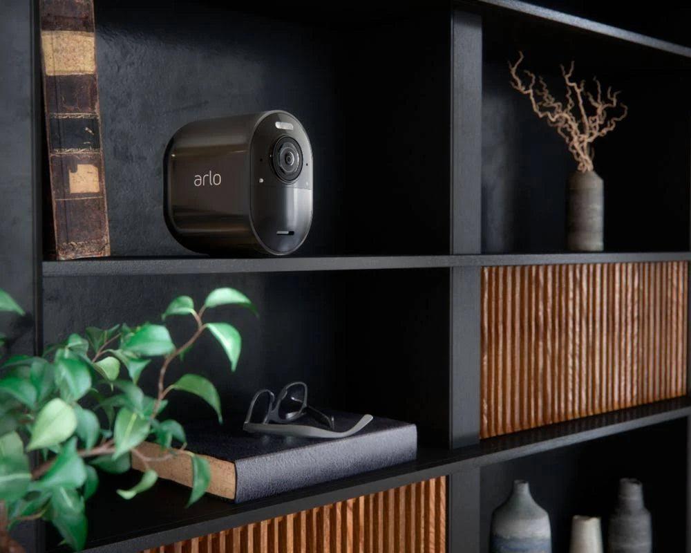 Black 4K HDR Wire-Free Security Camera System U26731