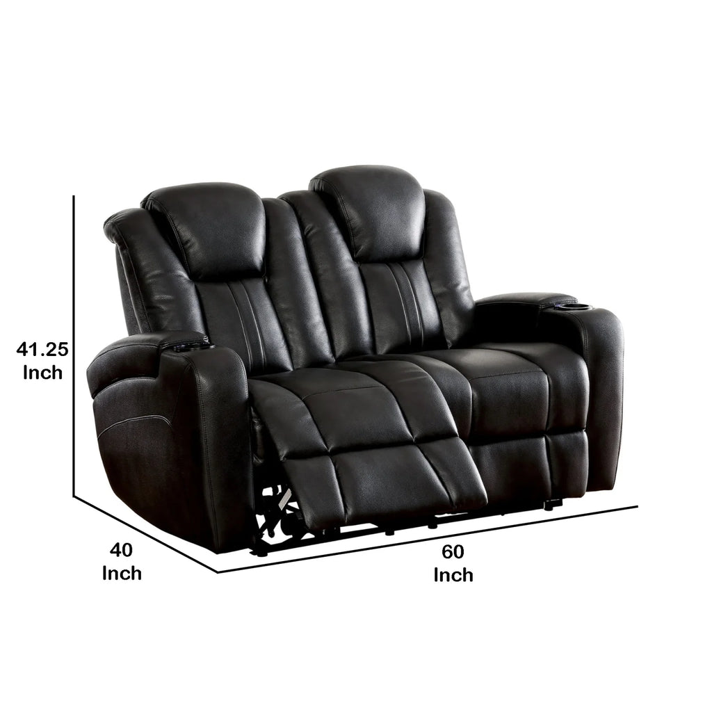 Dark Gray Love Seat C317