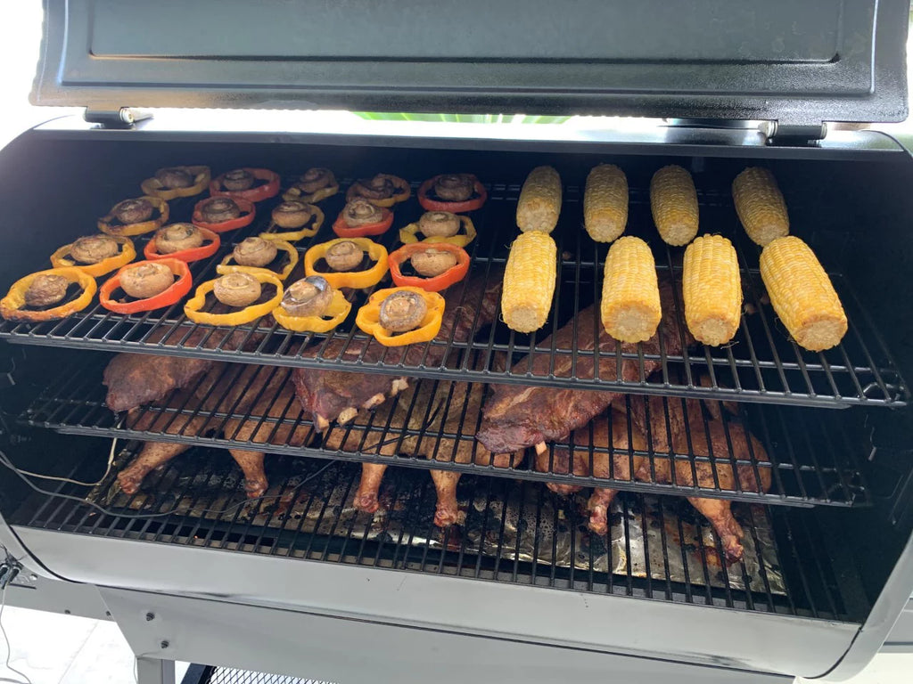 2000 Square Inch Pellet Grill and Smoker with 3 Cooking Racks L231