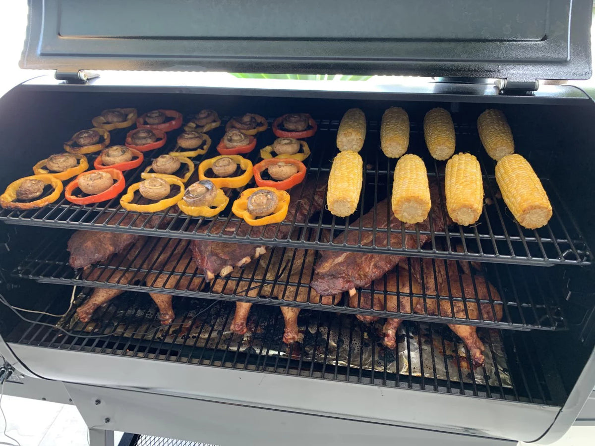 2000 Square Inch Pellet Grill and Smoker with 3 Cooking Racks L231