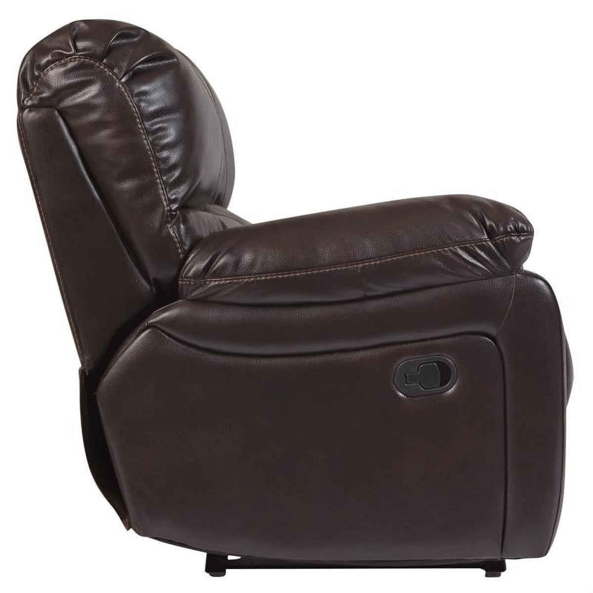 Leather-Look Reclining Sofa H3256