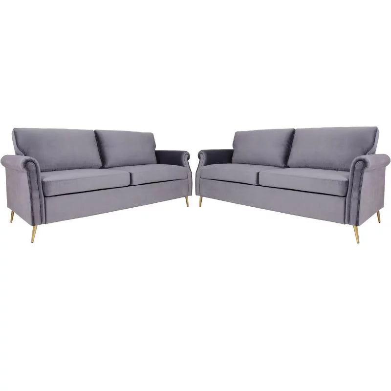 Velvet Living Room Sofa Set K643234