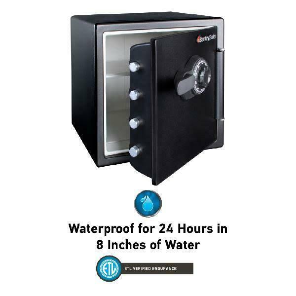 Combination Fire-Safe in Black W849