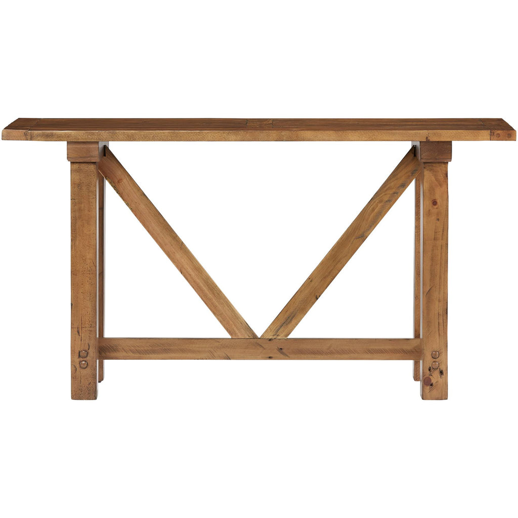 Heritage Pine Sofa Console Table V117518