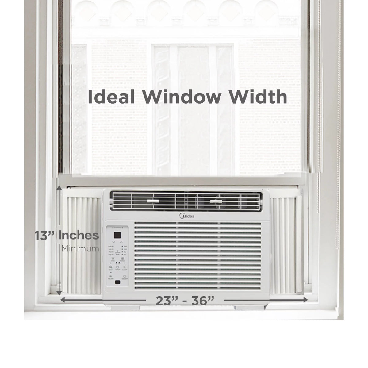 6,000 BTU 115V White Window Air Conditioner P40705