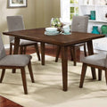 Walnut Rectangle Wood Dining Table X453
