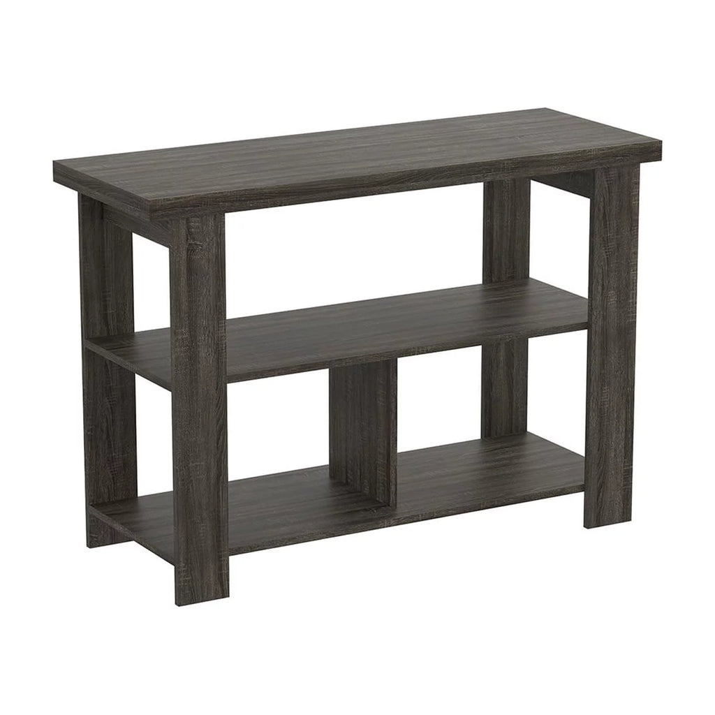 Dark Grey 3 Shelves Console Table I957697