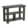 Dark Grey 3 Shelves Console Table I957697