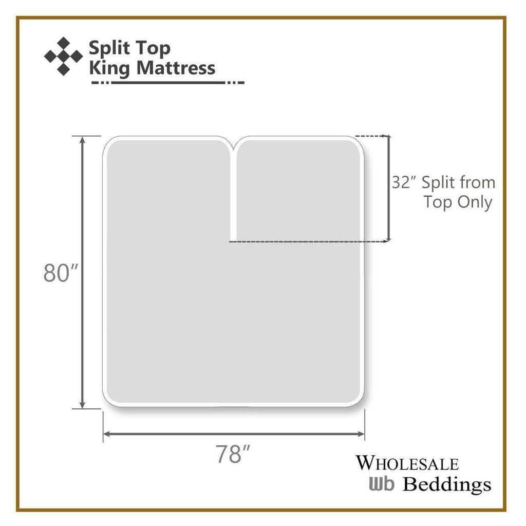 Taupe Bamboo Head Split King Sheets T665235