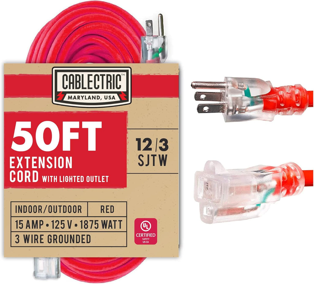 25 Ft 12 Gauge Heavy Duty Extension Cord G7946