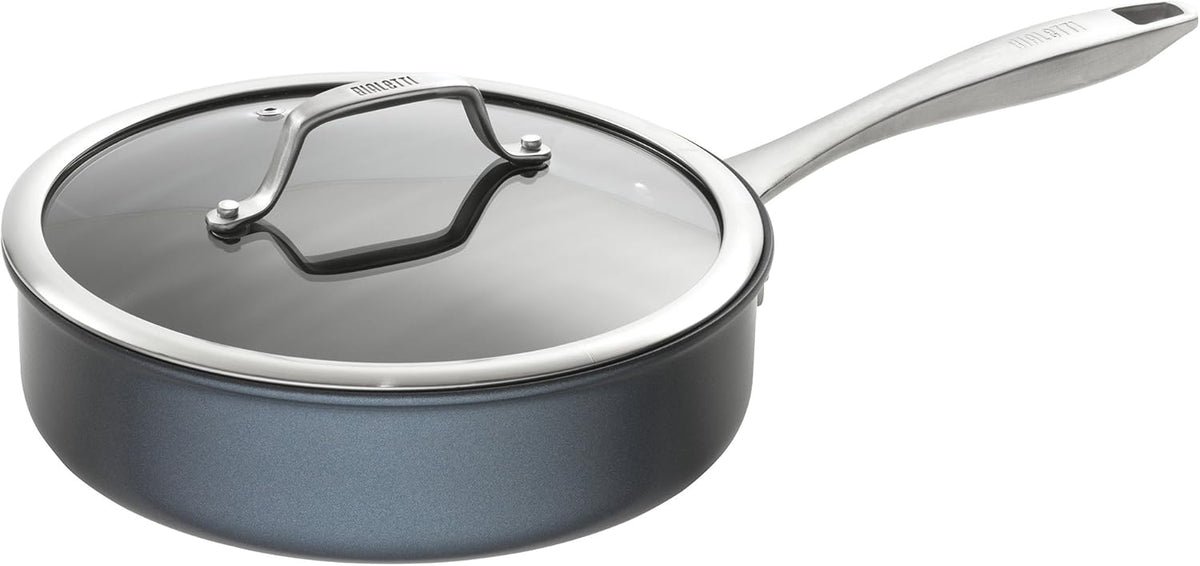 Gray Hard Anodized Nonstick 10-Piece Cookware Set P442