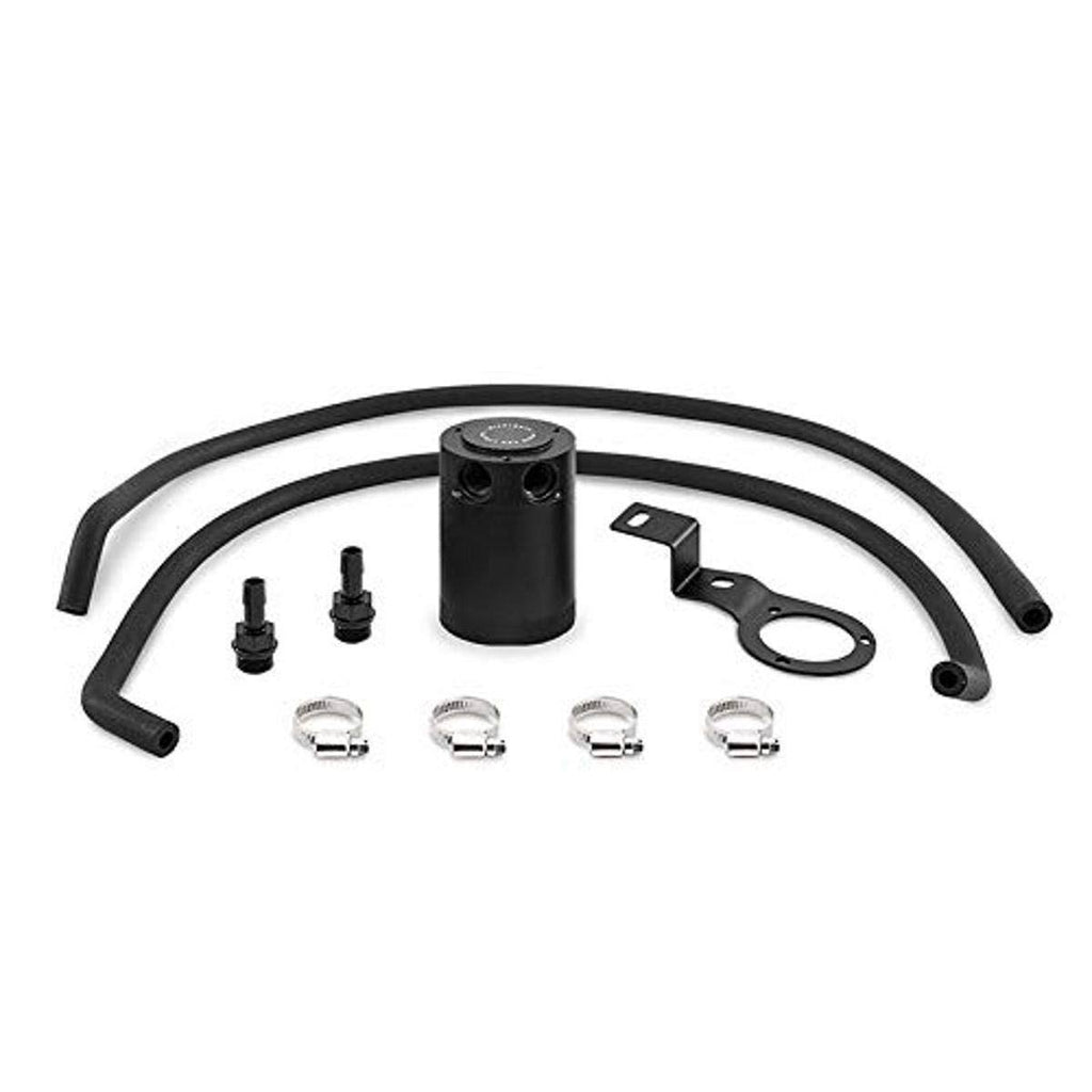 Black PVC Baffled Oil Catch Can C460