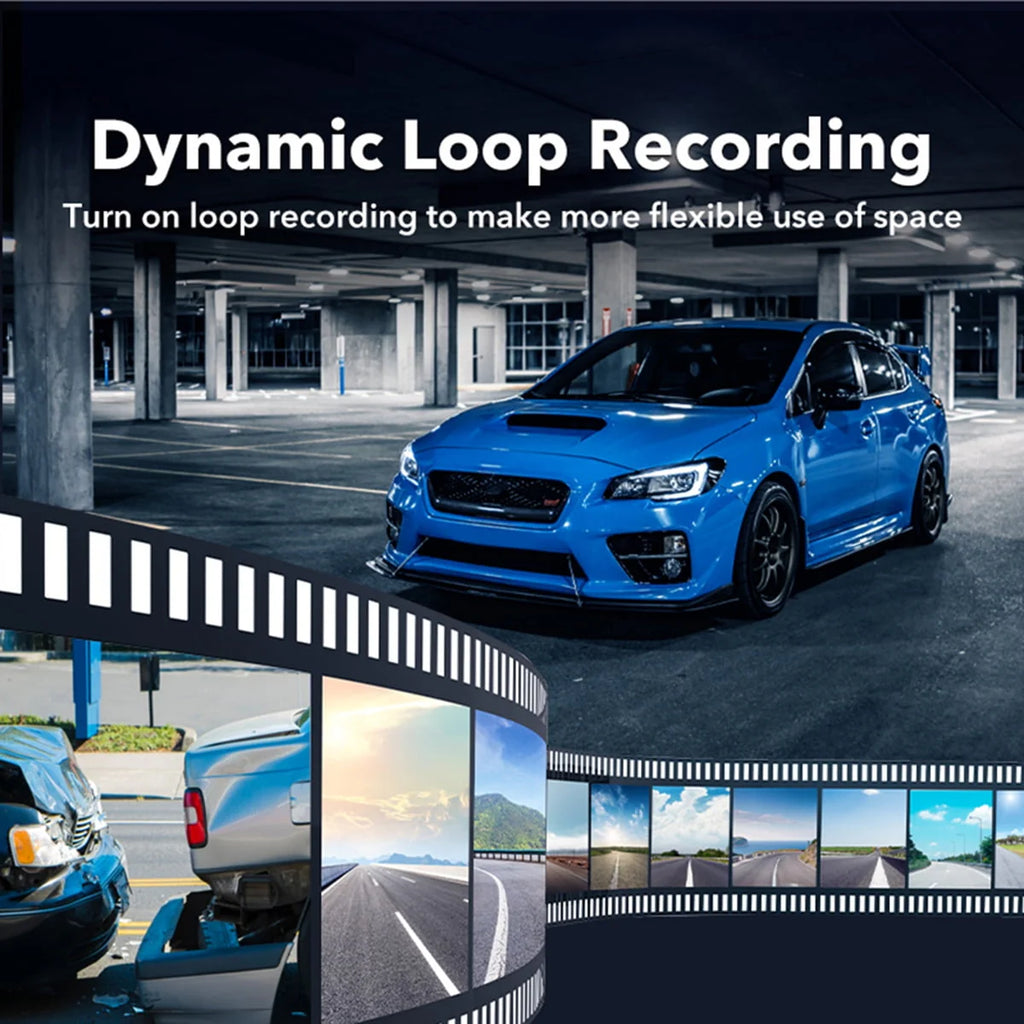 4K Dash Cam with WiFi GPS Night Vision V68640