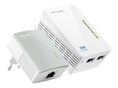 300Mbps WiFi Powerline Extender Starter Kit D341
