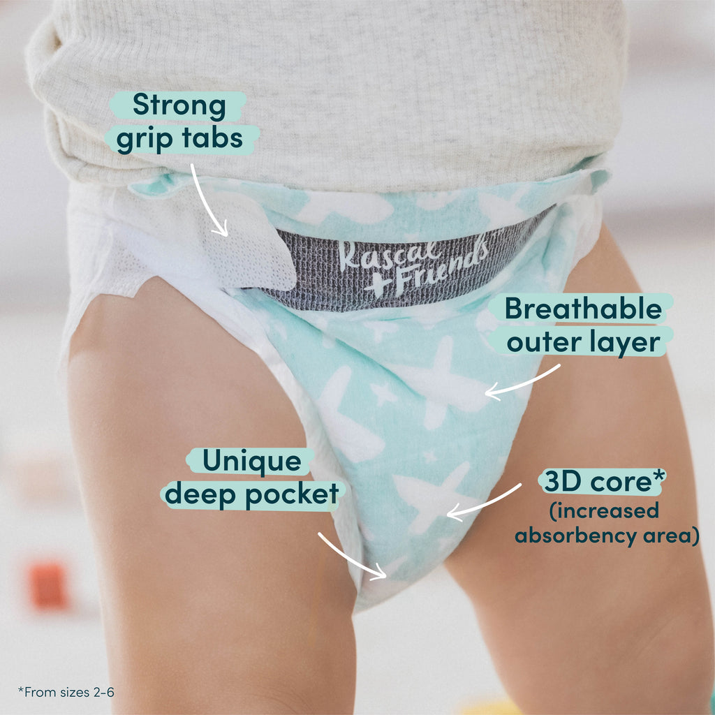 Premium Diapers Size 4, 72 Count Z556119