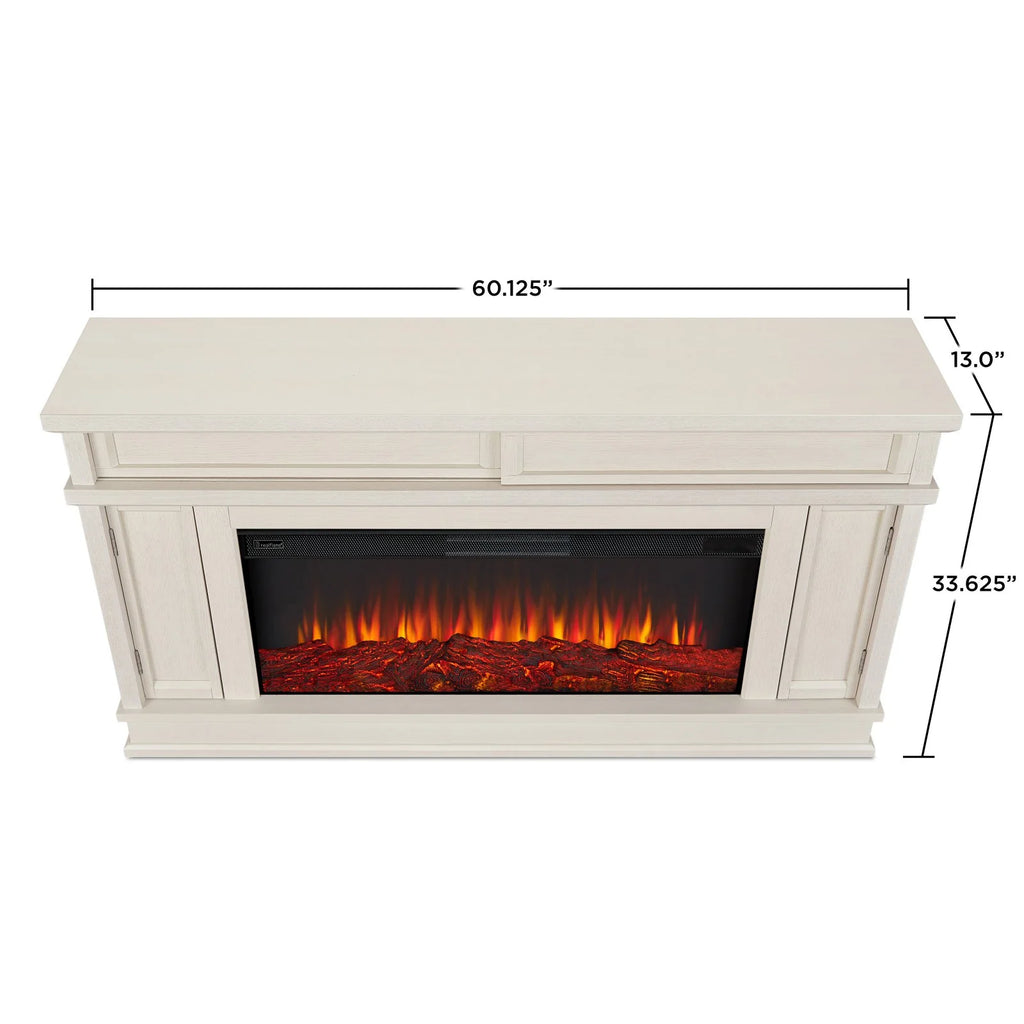 Dark Walnut Electric Fireplace J154221