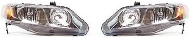 2006 2007 2008 Headlight Assembly Pair Driver and Passenger Side G58642