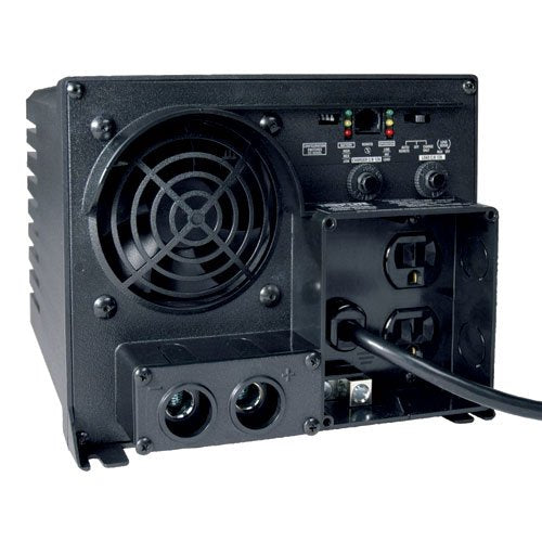 1250W 12VDC 120V Power Inverter / Charger with 2 Outlets M895