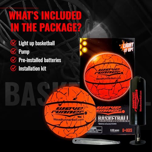 Light Up Glow In The Dark Basketball O999093