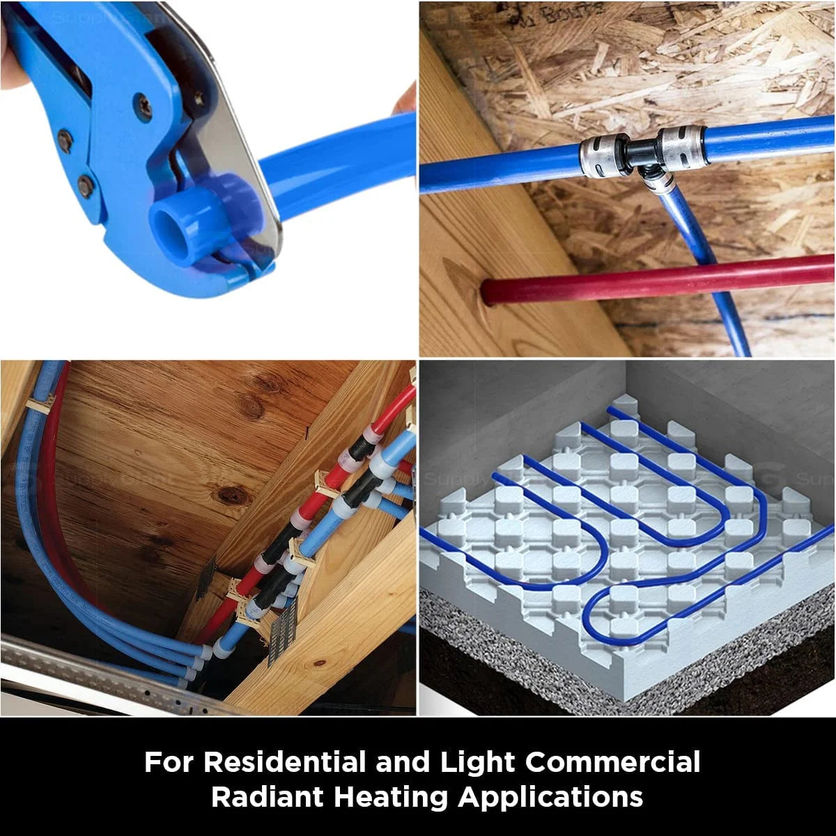 Blue Non-Barrier PEX Tubing 1 In. X 100 Feet L814