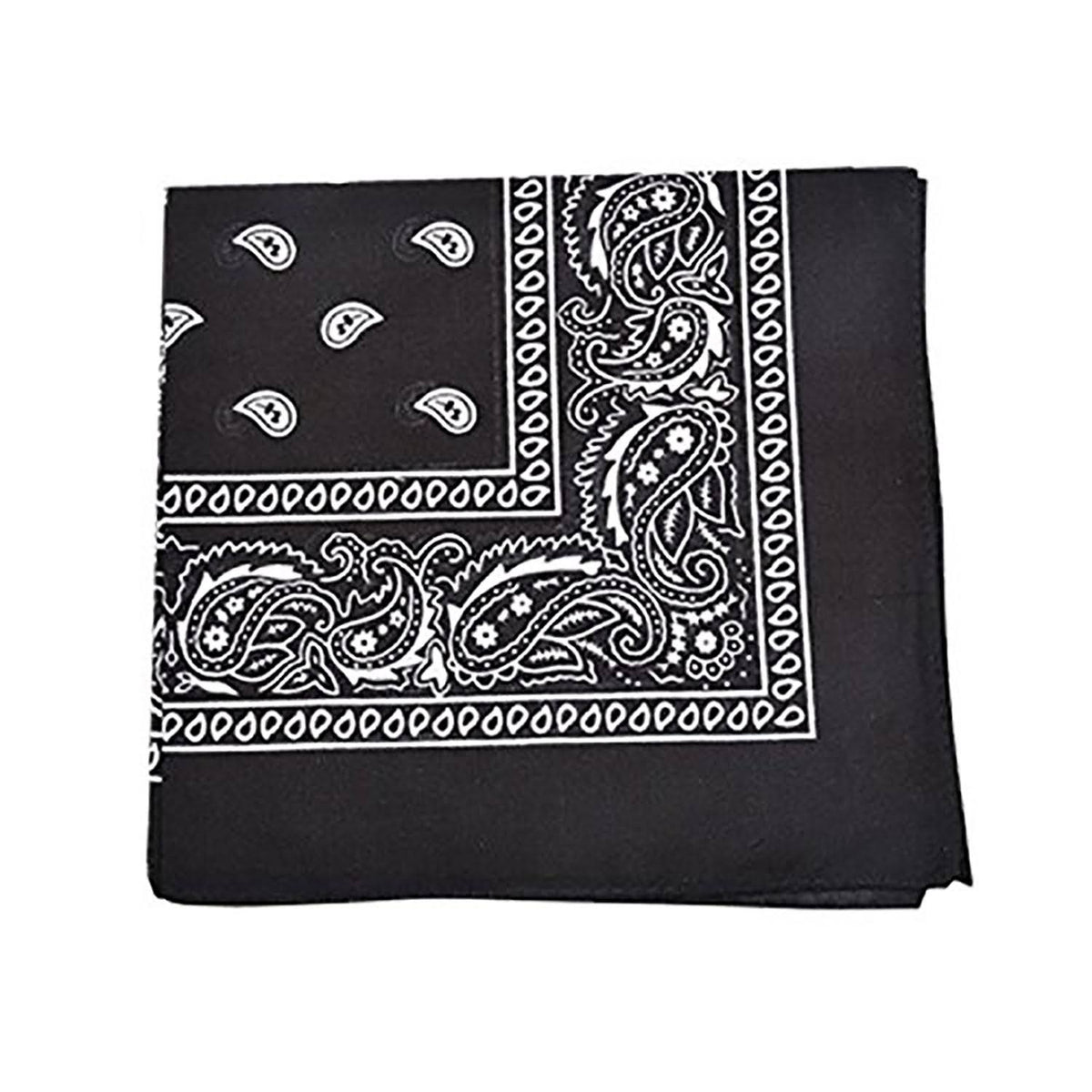 150 Paisley 100% Polyester Bandanas (Yellow) F861