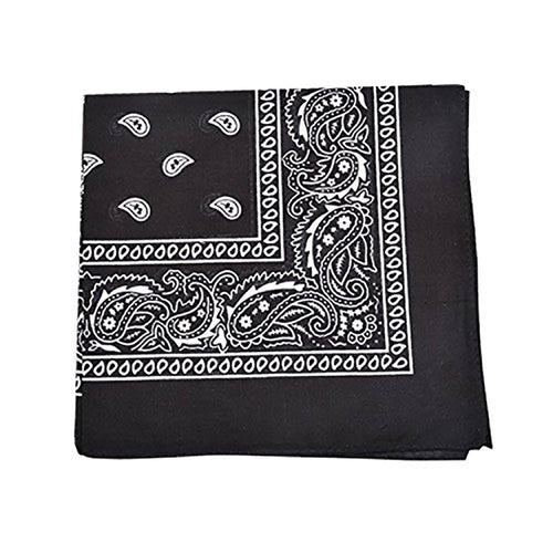 150 Paisley 100% Polyester Bandanas (Yellow) F861