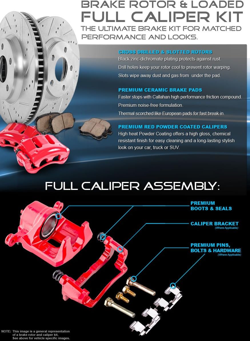 Brake Disc Rotors and Metallic Brake Pads L450