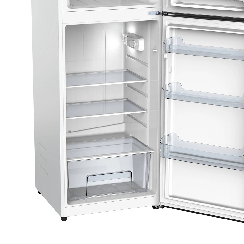 White 7.6 Cu Ft Retro Top Mount Refrigerator Y721