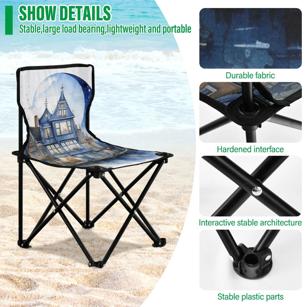 Portable Camping Chair with Carry Bag S53563