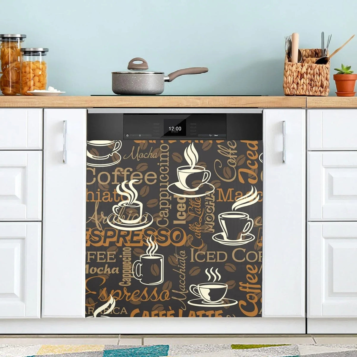 Magnetic Dishwasher Cover 23" x 26" D333
