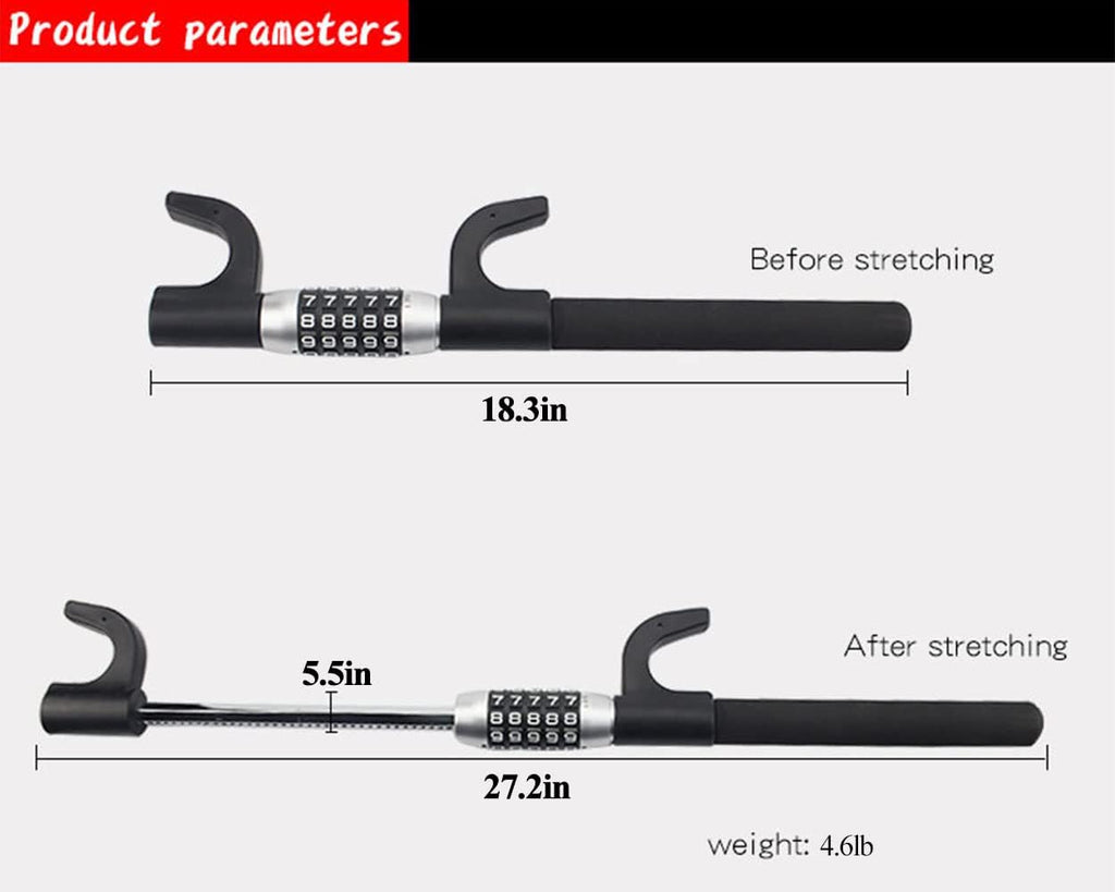 Steering Wheel Lock Antitheft Device Q783391