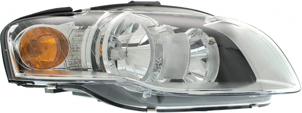 Passenger Side Headlight for Audi A4 2005 2006 2007 2008 U839008