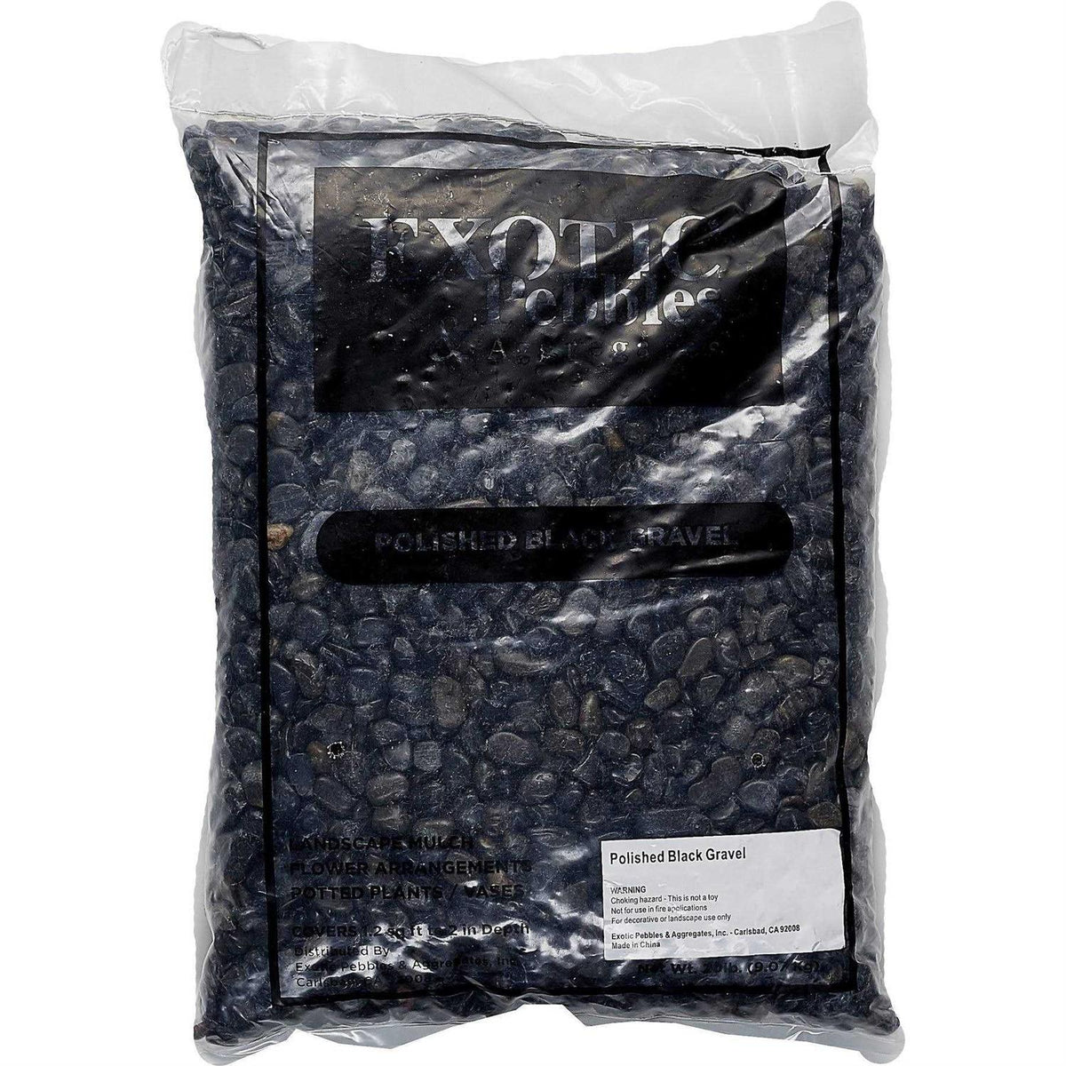 Polished Black Gravel Z1603