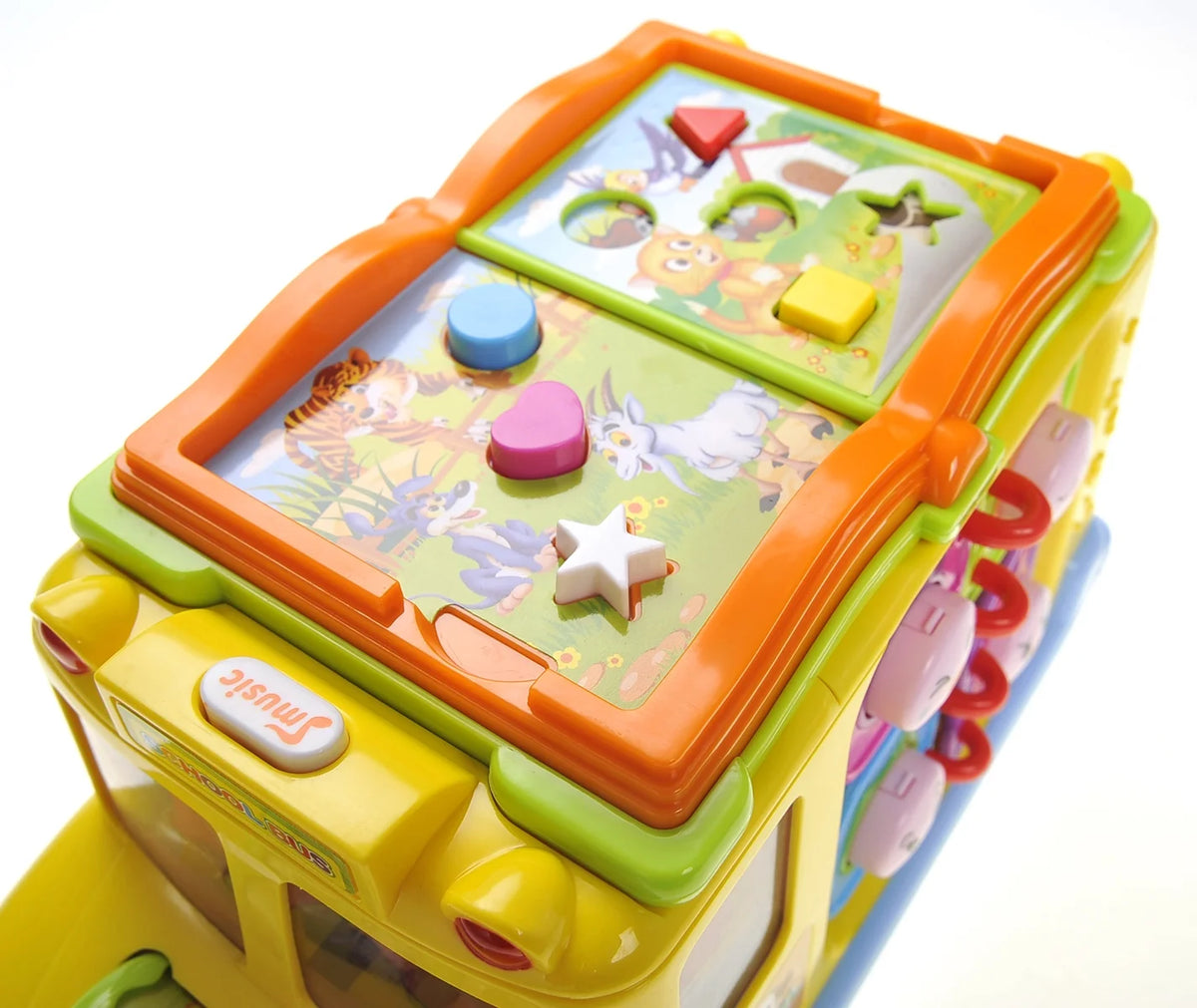 School Bus Toy With Flashing Lights & Sounds F815