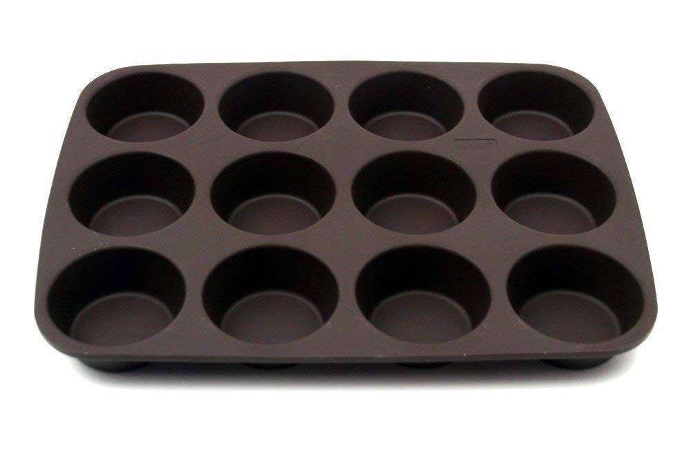 Brown 12 Mold Muffin Tray U25599