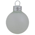 Frost Glass Christmas Ornament 12-Pack T45958