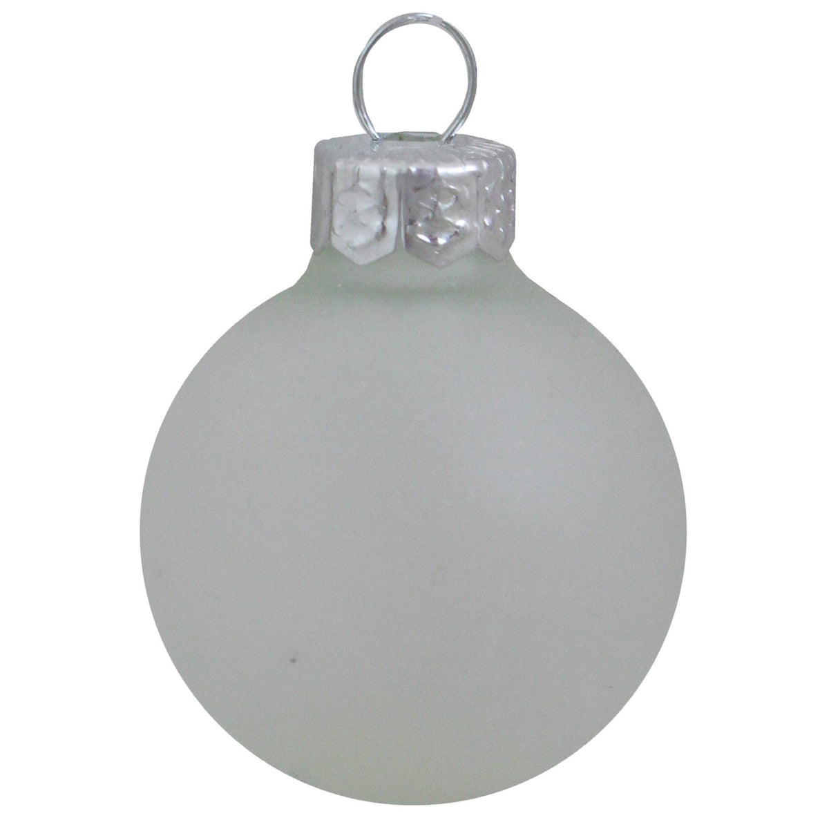 Frost Glass Christmas Ornament 12-Pack T45958