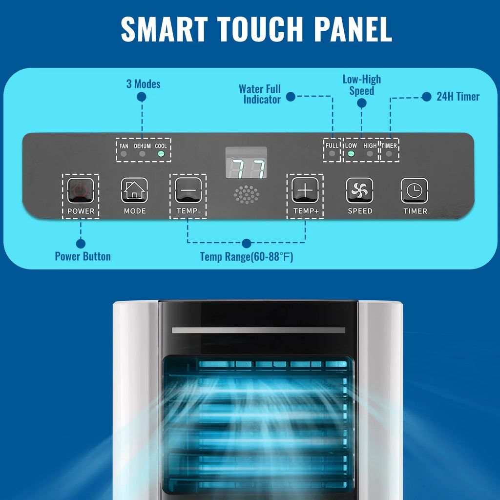 Compact 8000 BTU 3-in-1 Air Conditioner P4212