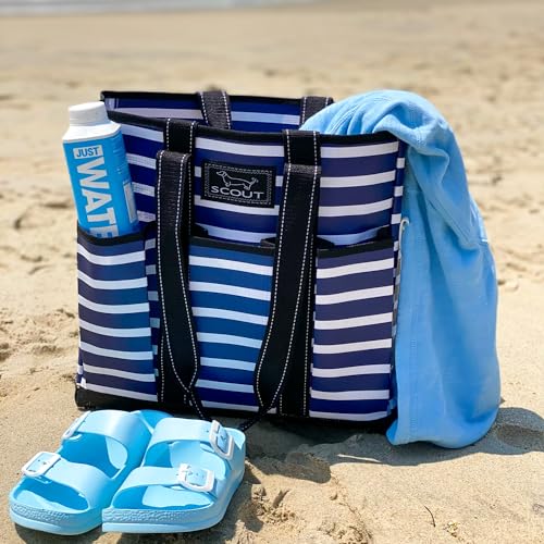 Large Work Tote Bag with 6 Exterior Pockets E41737