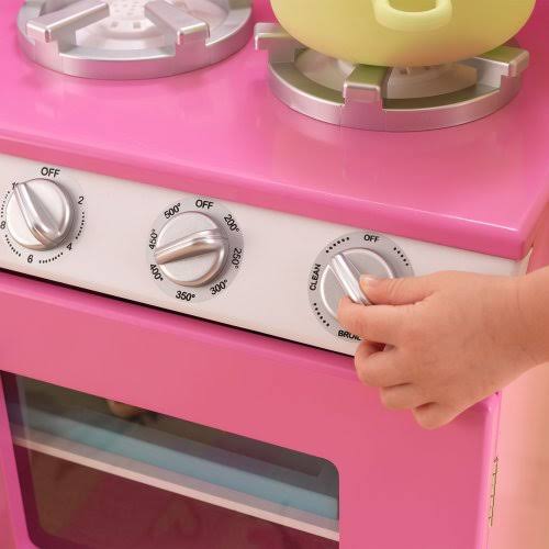 Pink Retro Kitchen and Refrigerator P3113