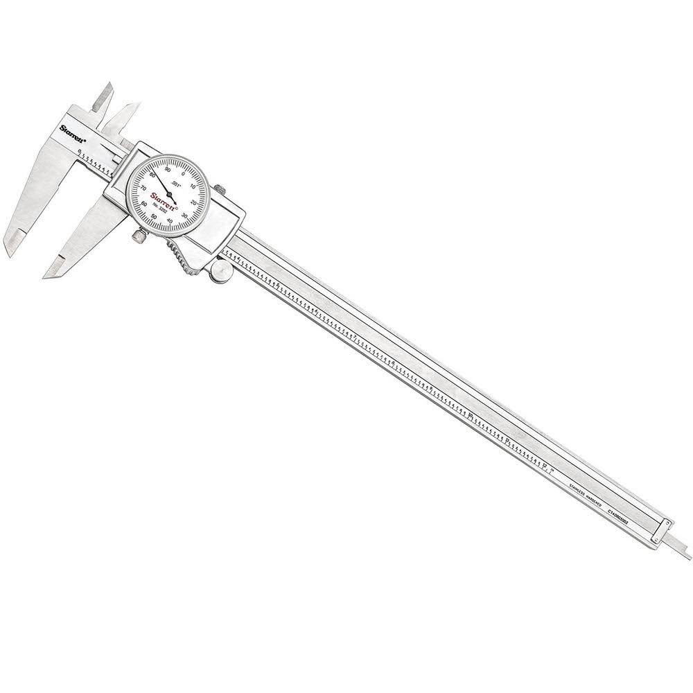 White Stainless Steel Dial Caliper E864