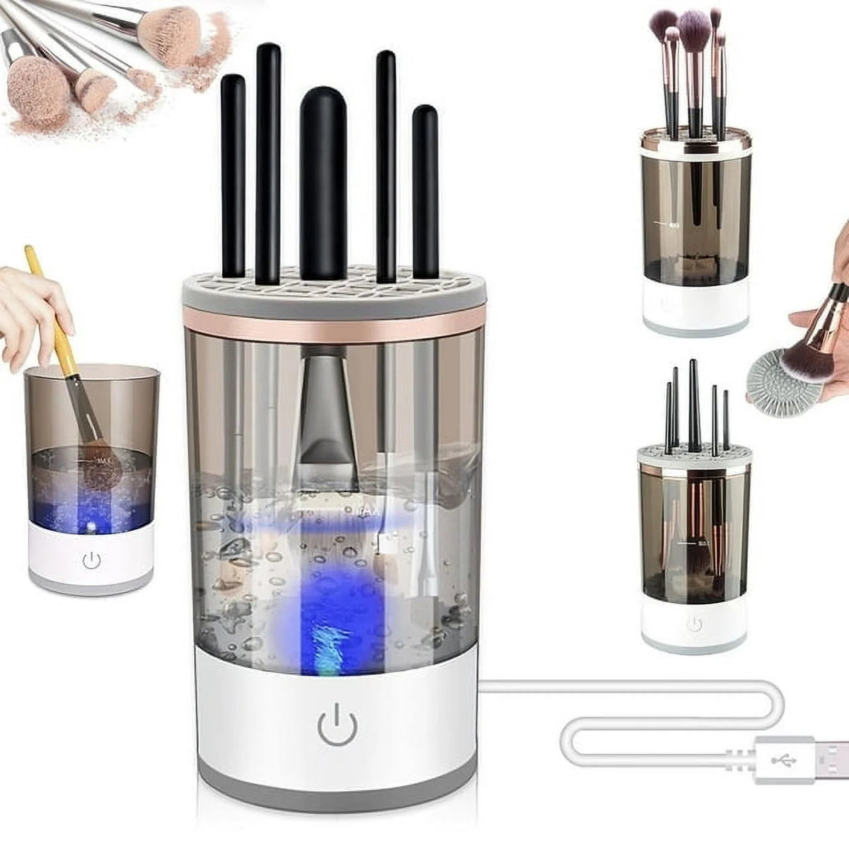Automatic Electric Makeup Brush Cleaner Tool J50098