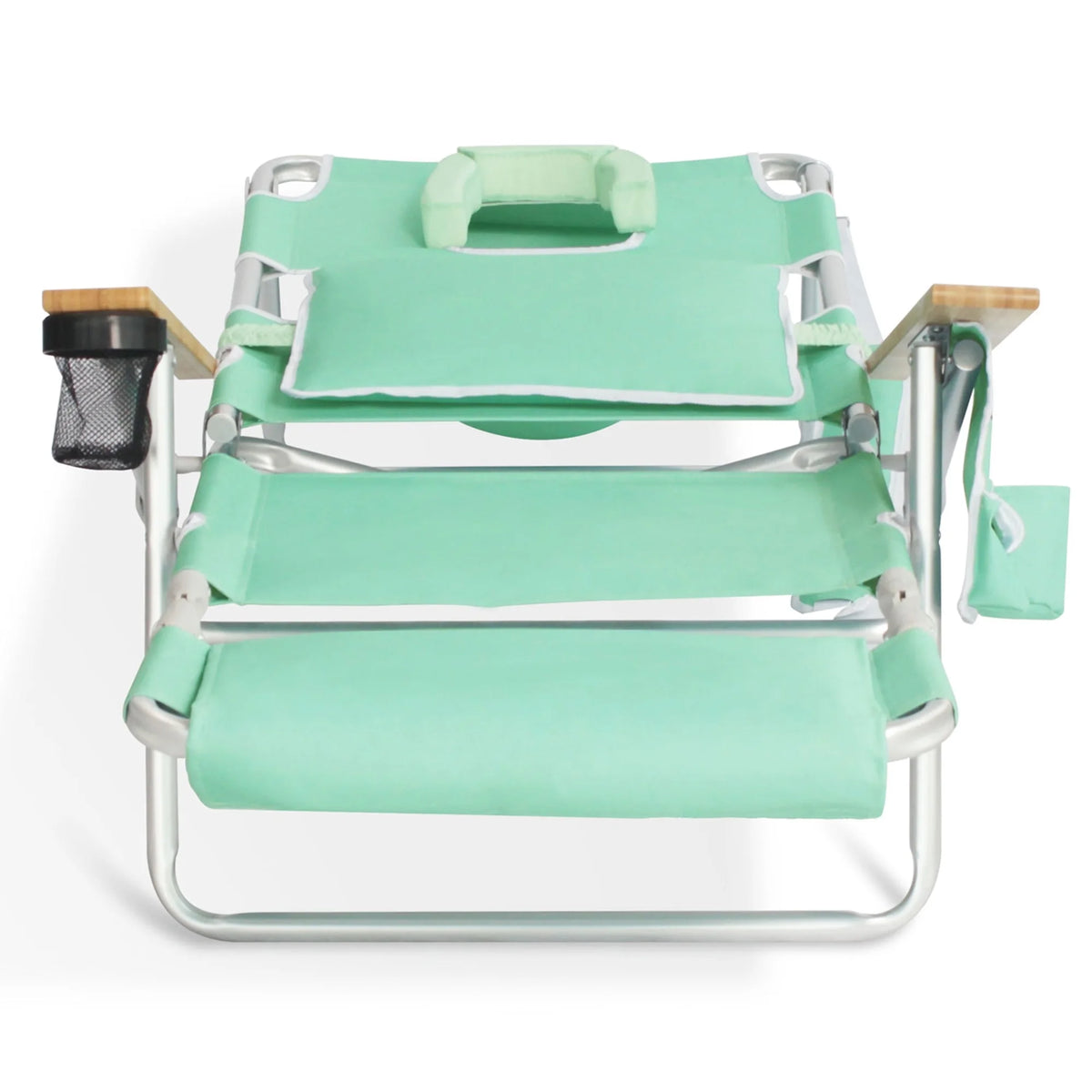 Teal 3-N-1 Outdoor Folding Beach Chair 4 Pack S656