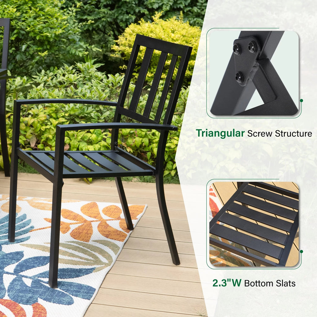 7 Piece Outdoor Patio Dining Set J572