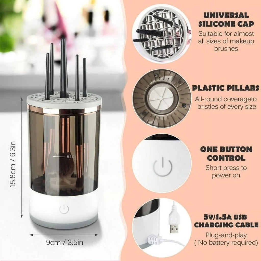 Automatic Electric Makeup Brush Cleaner Tool J50098