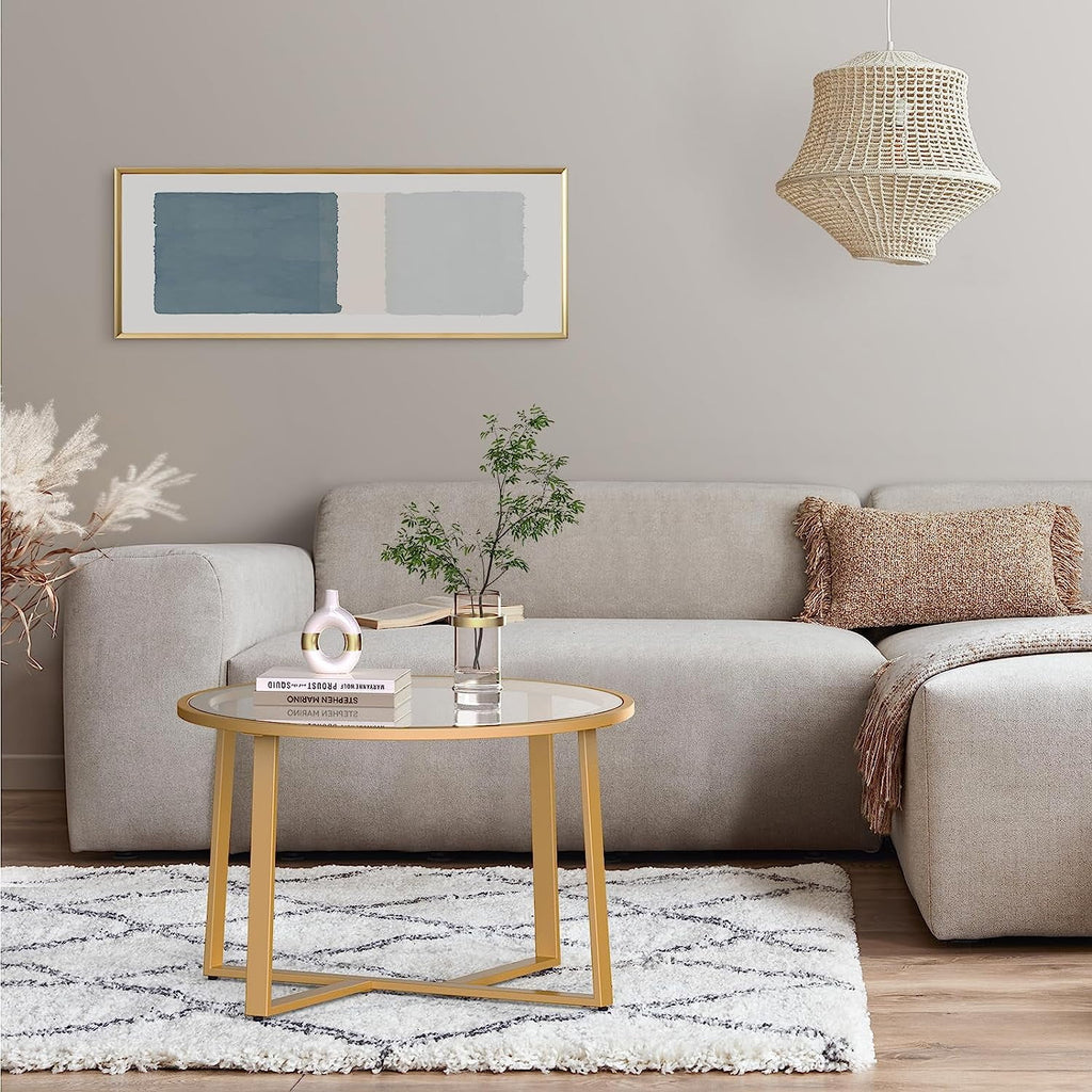 Round Glass Coffee Table A95705