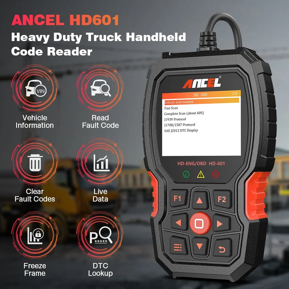 Heavy Truck Scanner Diagnostic Scan Tool F407