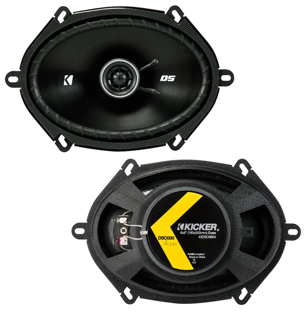 Factory Speaker Replacement Kicker DSC68 DSC5 Package Z131624
