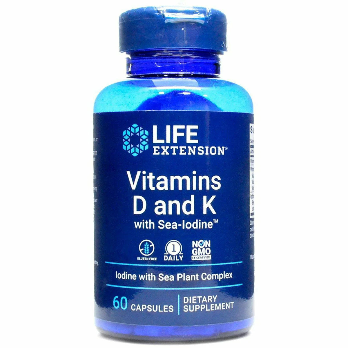 Vitamins D and K with Sea-Iodine 60 caps W123223