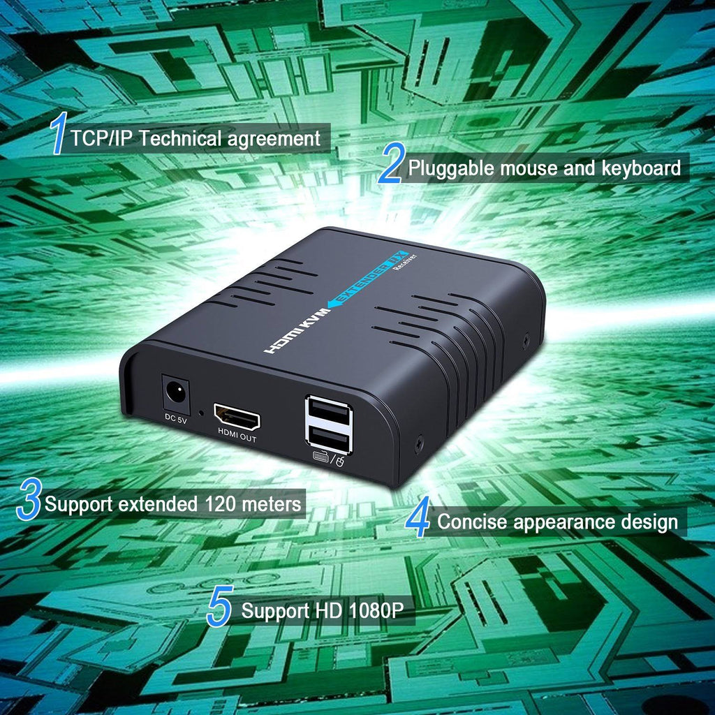 USB HDMI KVM Extender Over Ethernet Cable Z5649